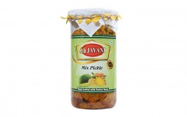 Jayani Mix Pickle   Plastic Jar  800 grams